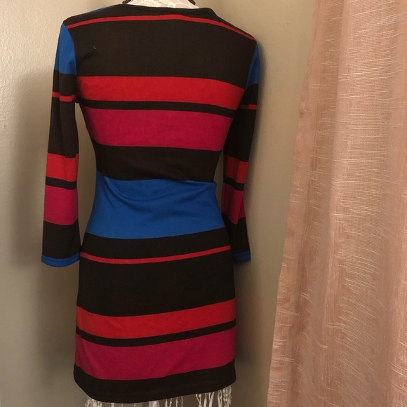 Fantastic colourblock dress | retro vibes - Picture 3 of 8